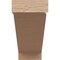 Ekena Millwork 3"W x 9"D x 6"H Classic Burlington Rough Cedar Woodgrain TimberThane Corbel, Primed Tan CORUR03X09X06BURRCPR - alternate 3